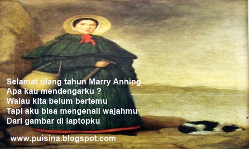 Puisi Ulang Tahun Mary Anning 