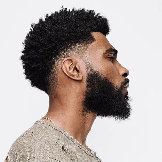 Corte de Cabelo Masculino Afro