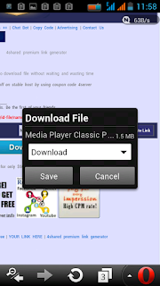 How to speedup downloading from 4shared without waiting for mobile users