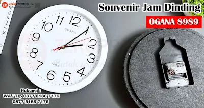 Promo Souvenir Jam Dinding Ogana Baru Kode 8989