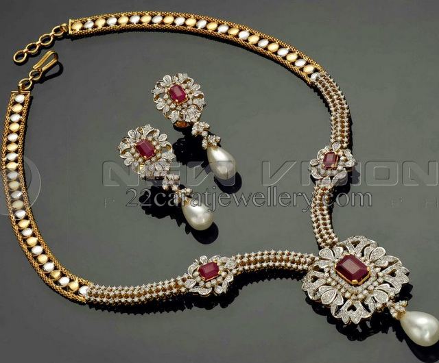 Fabulous Diamond Set by Sitara 