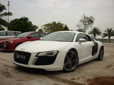 Audi R8 in Sepang