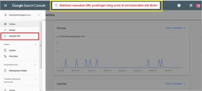 Sumbit url google search console