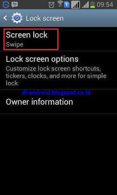 Cara Mengunci HP Android Dengan Pola