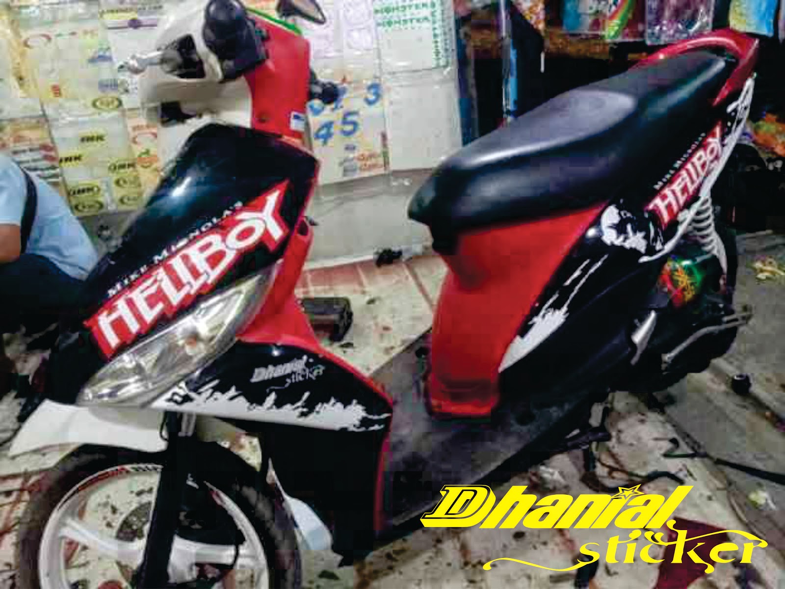 Koleksi 88 Modifikasi Motor Mio Dengan Stiker Terbaru Dan Terkeren