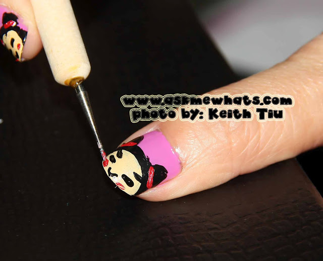 a photo of Pucca Nail Art Tutorial