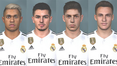  PES 2017 Facepack Real Madrid Youngsters 2018/2019