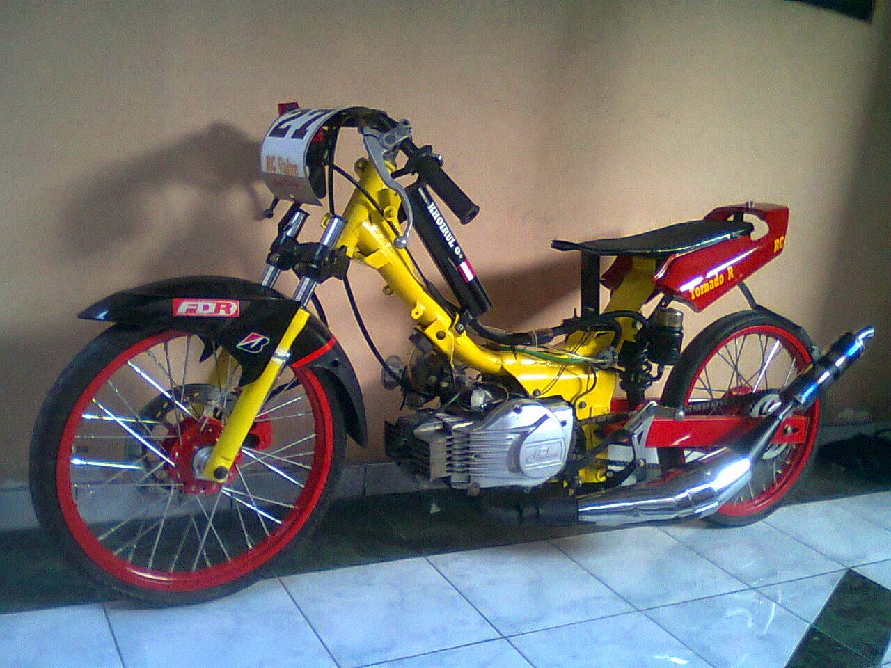 Kumpulan Gambar Motor Drag Tornado Terlengkap Kinyis Motor