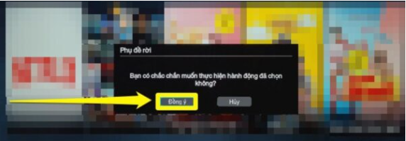 Khôi phục cài đặt gốc cho tivi