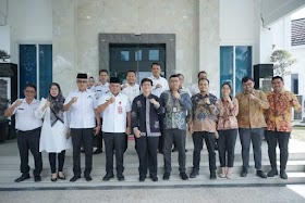 Sekda Muaro Jambi Terima Kedatangan BPK RI 