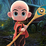 Play Games4King  Majestic Young Monk Escape