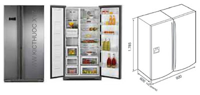 kich thuoc tu lanh 2 cua side by side 625 lit