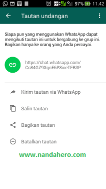 cara bikin tautan grup whatsapp