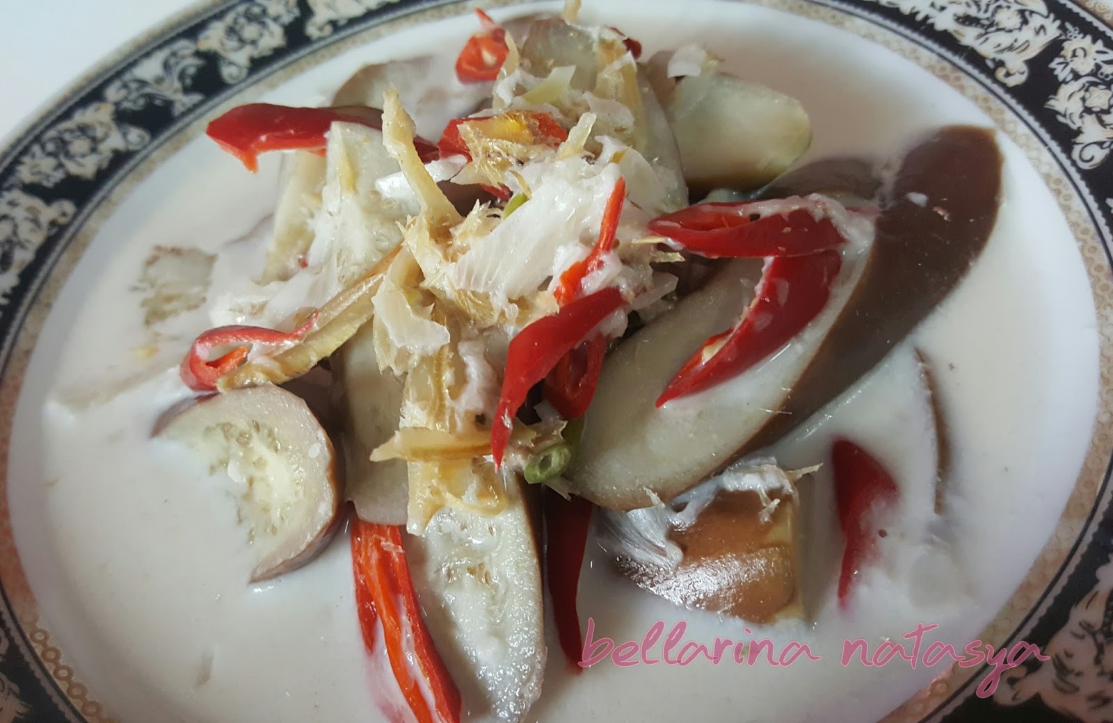 Masak Lemak Putih Terung - Ini Adalah Bellarina Natasya