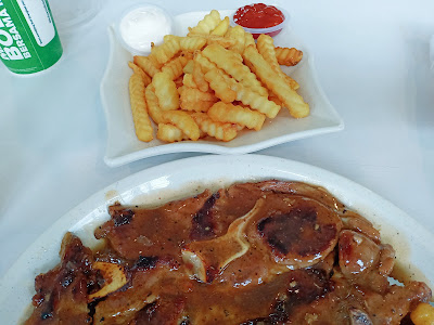 Makan Lamb Chop Di Aeon