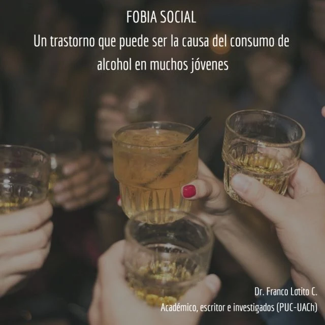 Fobia social: un trastorno que puede ser la causa del consumo de alcohol en muchos jóvenes