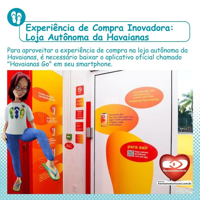 Experiência de Compra Inovadora: Loja Autônoma da Havaianas