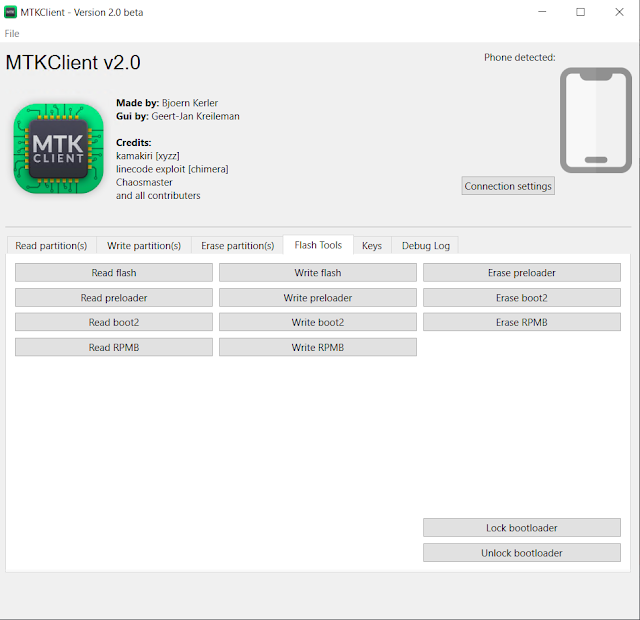 MTKClient GUI v2.0 beta