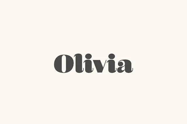 Olivia Sans Serif Font