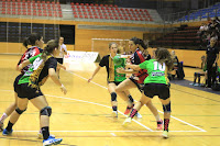 Partido entre el Club Balonmano Zuazo y el BM Castellón