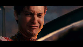 PETER PARKER SPIDERMAN CRYING