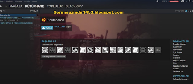 Steam Üzerinden Ücretsiz Borderlands Almak