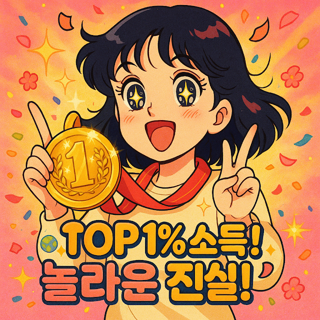 🌍✨ TOP 1% 소득! 놀라운 진실!
