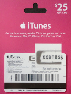 Cartão iTunes Gift Card legítima