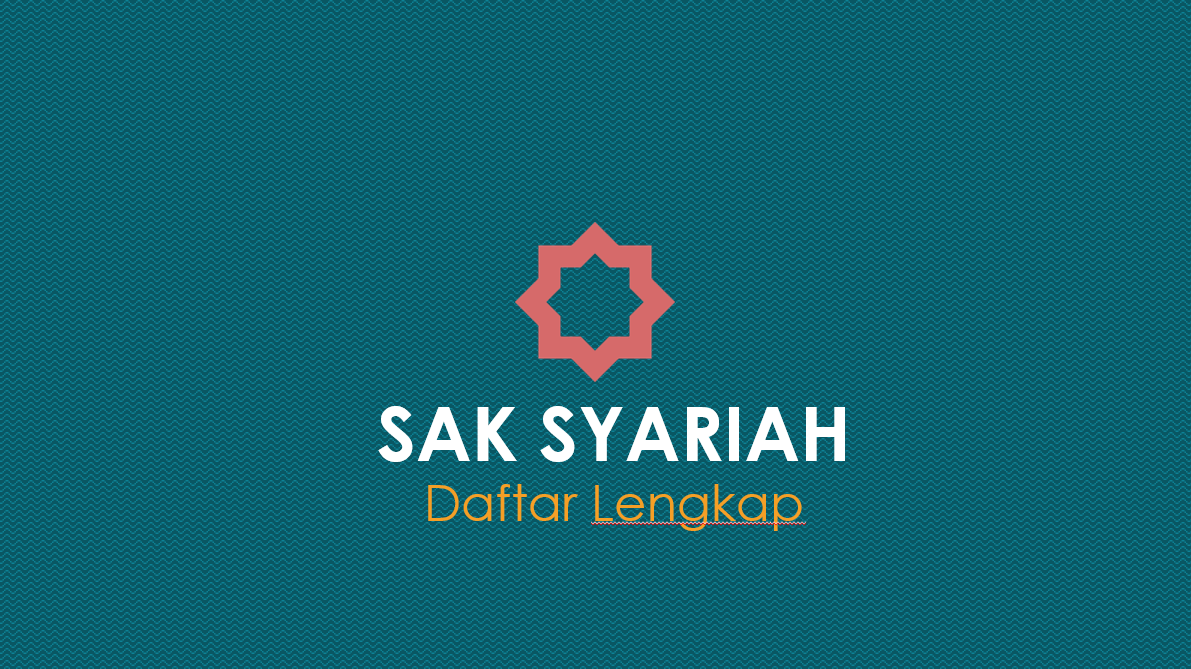 Daftar Lengkap SAK Syariah Terupdate