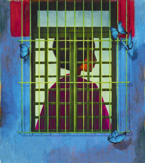 Imagen del libro 2. El ilustrador Benjamin Lacombe ha ilustrado el libro sobre Frida Khalo