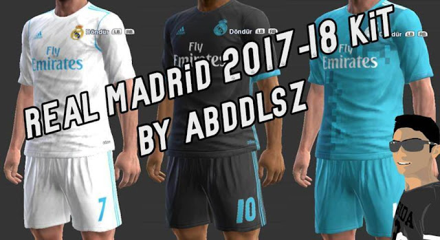 Real Madrid Leaked Kits 2017/2018 - PES 2013 - PATCH PES ...