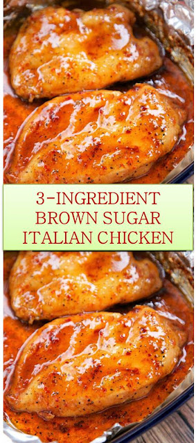 3-INGREDIENT BROWN SUGAR ITALIAN CHICKEN #3-INGREDIENT #BROWN #SUGAR #ITALIAN #CHICKEN #3-INGREDIENTBROWNSUGARITALIANCHICKEN