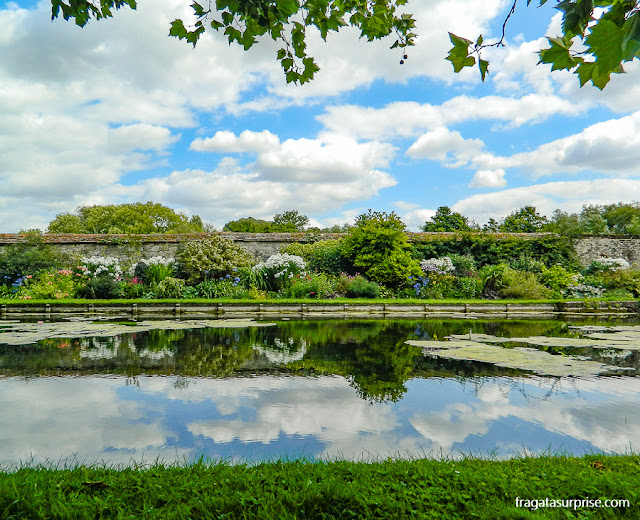 Jardim do Hospital of Saint Cross, Winchester, Inglaterra