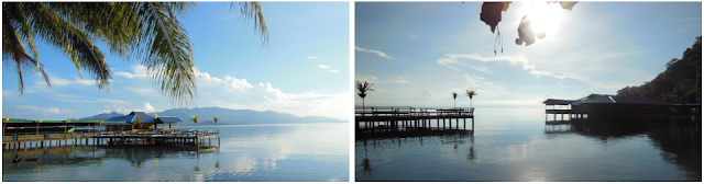 Dermaga Biru (Pantai Derbi) - Wisata Pulau Bacan (Halmahera Selatan)