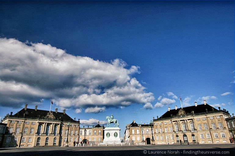 Schloss Amalienborg in Kopenhagen