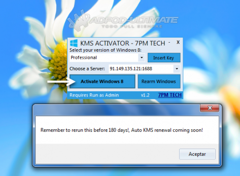 Windows 8 Activator v1.5 with crack/patch/serial ...