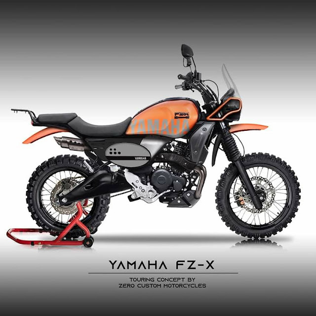 yamaha fzx modification