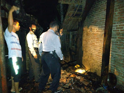 Rumah Warga Bukateja Terbakar Saat Malam Takbiran Idul Fitri