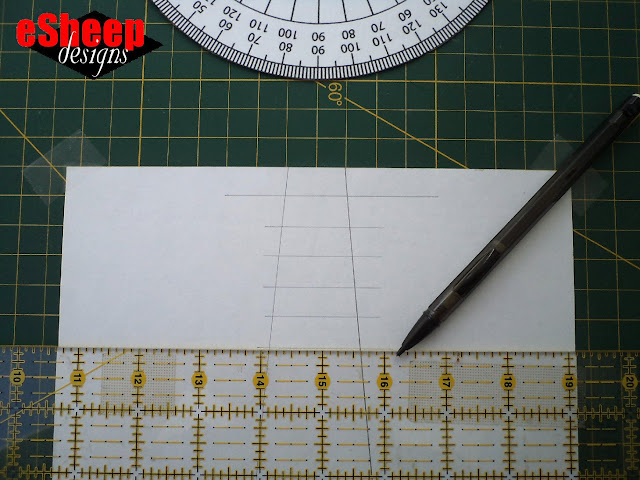 DIY Wedge Ruler by eSheep Designs