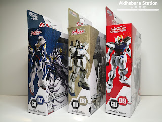 Review de GUNDAM UNIVERSE - Gundam GAT-X105 Strike, Gundam RX-79 Ez-8 y Gundam XXXG-00W0 Wing