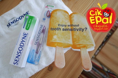 Cik Epal: Ubat gigi yang sesuai untuk gigi sensitif dan 