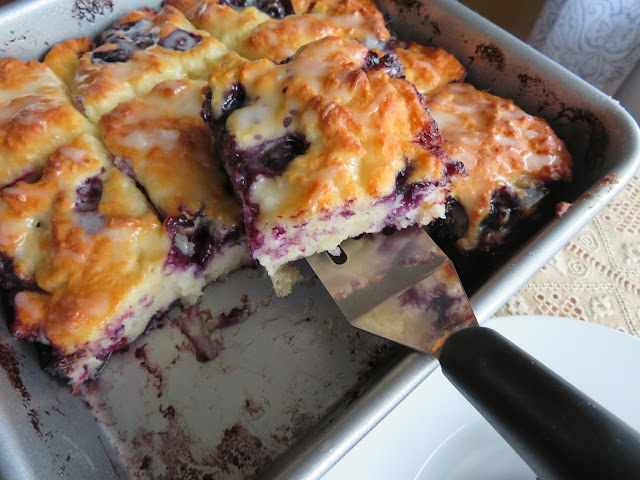 Blueberry Butter Swim Biscuits