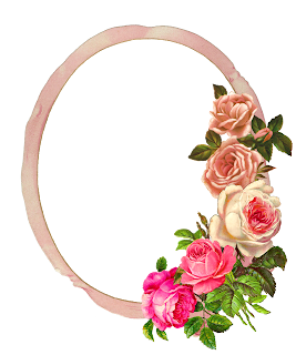 rose flower frame download printable