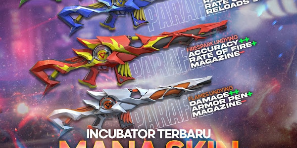 Garena Free Fire Max New Upcoming Incubator Gun Skin Attributes -
Parafal