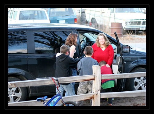 Jenn's arrival