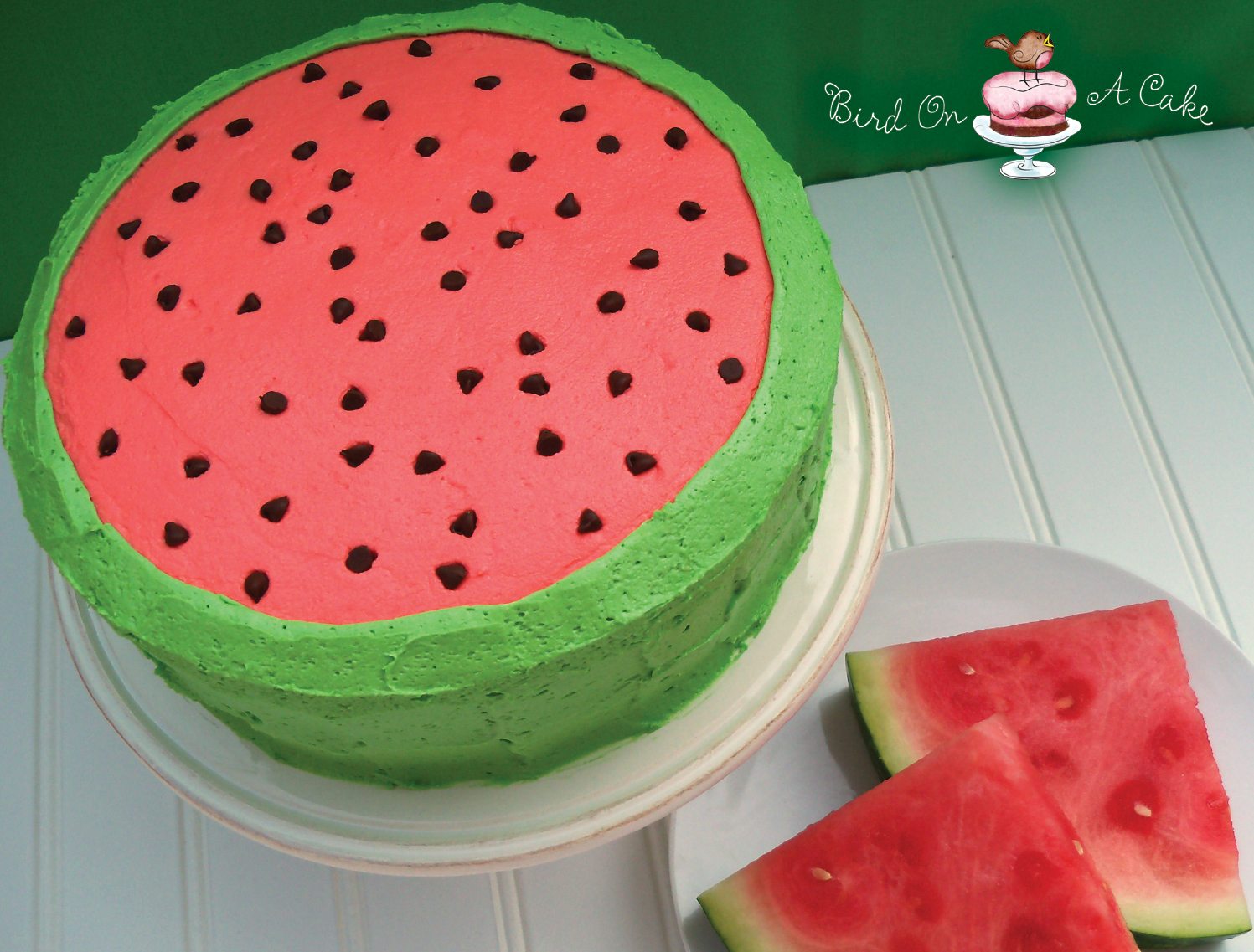 chocolate birthday cake with strawberries Watermelon Flavored Cake