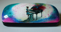  etui na okulary decoupage