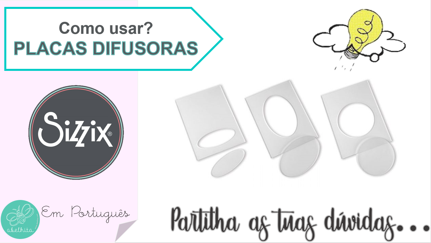 Ask Sara | Placas Difusoras Sizzix, o que é? Como usar?