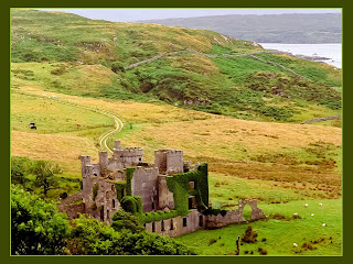 Clifden castillo en condado de Galway