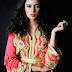 Coral beaded kaftan dress 2014